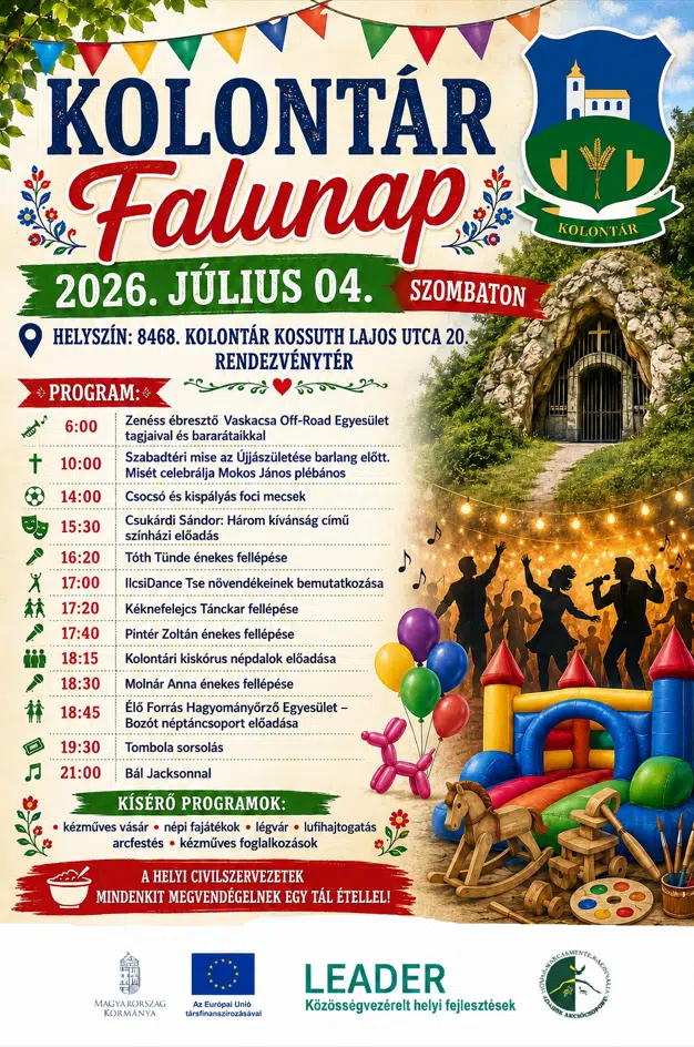 KOLONTÁR FALUNAP